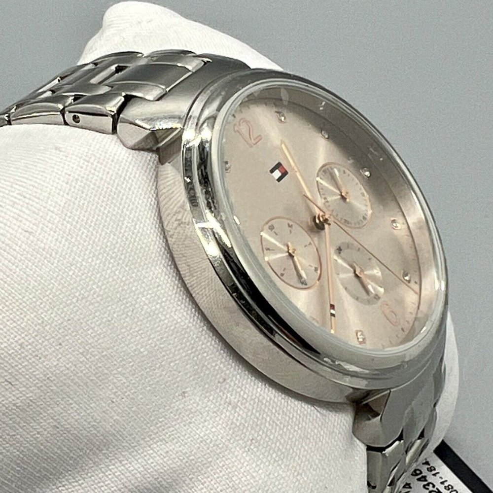 Tommy Hilfiger Multi Function Crystal Dial Stainl… - image 4